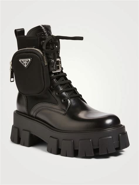 prada combat boot|prada combat boots with pouches.